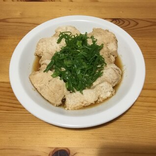 レンジで鶏胸肉チャーシュー